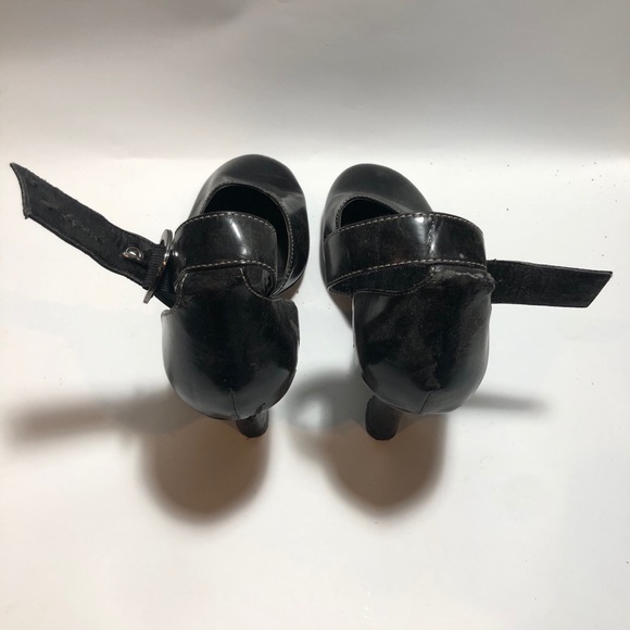 Unlisted Black Heels with Ankle Straps Size 8.5 - Picture 3 of 3